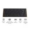 Keychron K3U-H3 75% Milk POM Brown Switch 8K Kabellose Mechanische Tastatur