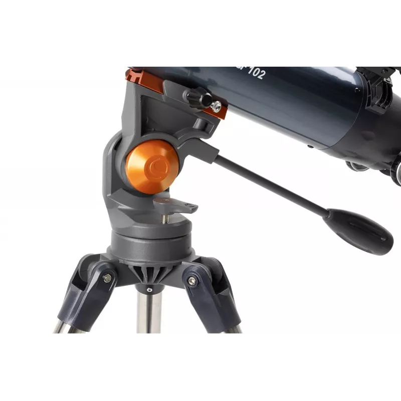 Celestron AstroMaster 102AZ Refraktor-Teleskop 102mm Öffnung 660mm Brennweite Schwarz