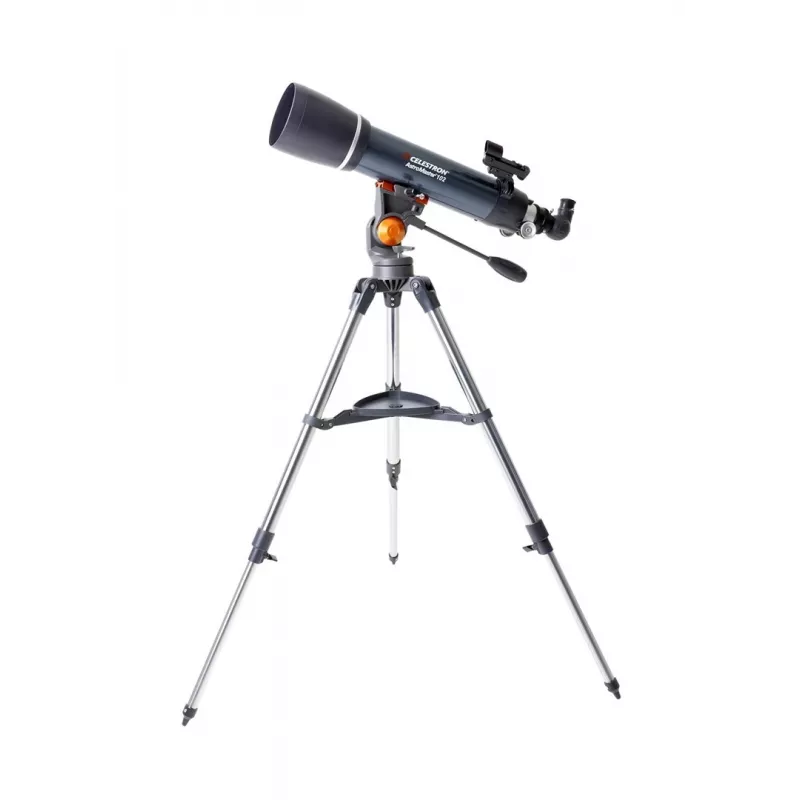 Celestron AstroMaster 102AZ Refraktor-Teleskop 102mm Öffnung 660mm Brennweite Schwarz