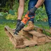 Black & Decker BES301-QS Reciprocating Saw 2800 spm 750 W Black, Orange