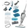 Black & Decker Steam-Mop + SteaMitt 2-in-1 Dampfmopp und Handdampfreiniger 1600 W 0,5 L Grau