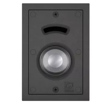 AUDAC MERO2 2-Wege Einbaulautsprecher, 5,25 inch Woofer, 1 inch Kalotte, 40W RMS, 8 Ohm, Weiß (RAL9010)