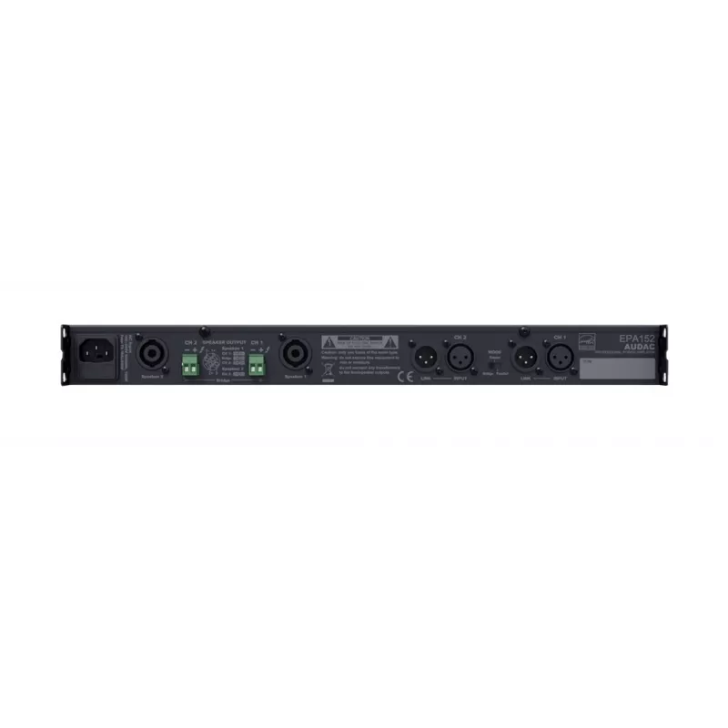 AUDAC EPA152 Audioverstärker 2.0 Kanäle Schwarz