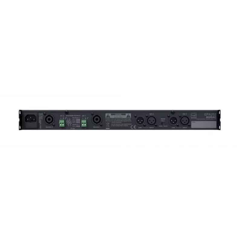 AUDAC EPA252 Audioverstärker 2.0 Kanäle Schwarz