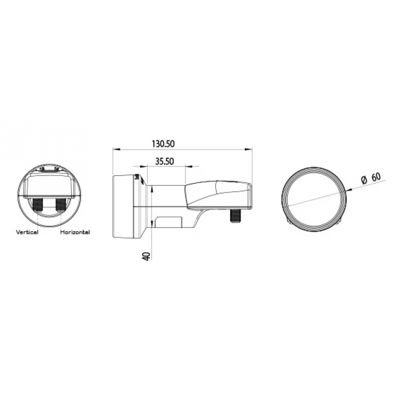Inverto Wideband LNB Konverter 2 Ausgänge 10,7-12,75 GHz