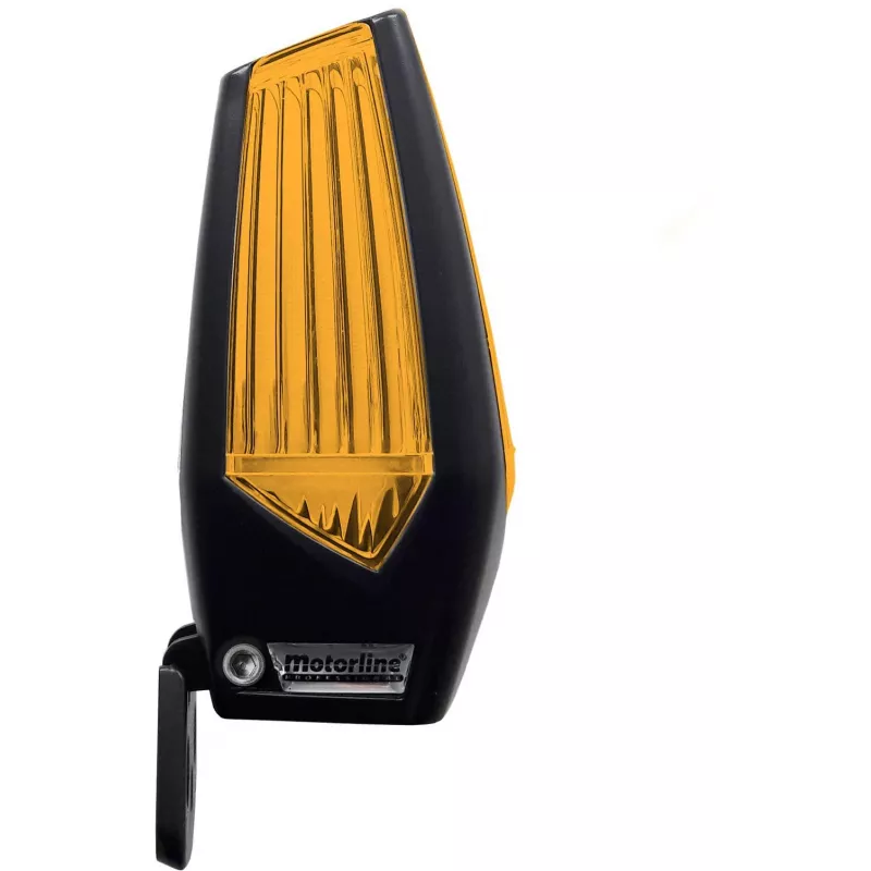 Motorline MP205 Orange LED-Warnleuchte 12-230V mit Halterung (001PLM10918012)