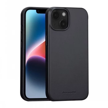 DBRAMANTE 1928 Roskilde MagSafe Back Cover für iPhone 14 – Schwarz