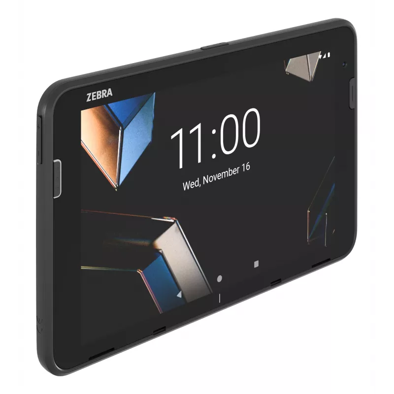 Zebra ET401 8 inch WUXGA Wi-Fi 7 Standard SE4100 Tablet - 64 GB, 6 GB RAM, Schwarz