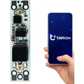 BLEBOX Twilight Switch – Smart Dämmerungssensor mit Wi-Fi, 230V AC, Unterputzmontage, Weiß