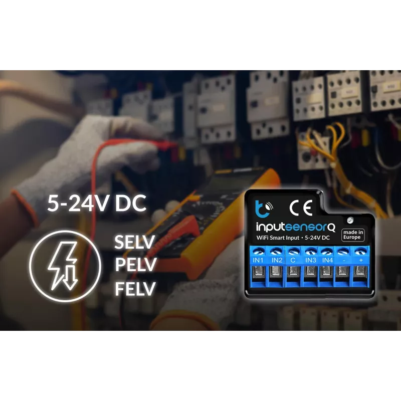 BLEBOX inputSensorQ WiFi 4-Input Modul