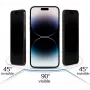 iLike Samsung Galaxy S23 Ultra Tempered Privacy Glass Screen Protector Schwarz
