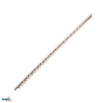 SCHELINGER A19-BBM-3F 3-Phasen U-Typ Sammelschiene 10mm² 54 Module Grau