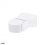 BEMKO PIR-Bewegungsmelder 1200W 180° IP65 Weiß