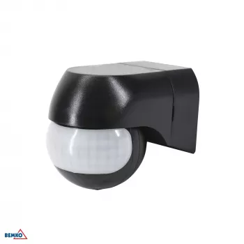 BEMKO PIR-Bewegungssensor 800W 180° Schwarz