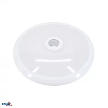 BEMKO DORIA LED Deckenleuchte 12W 4000K 1000lm IP20 mit PIR-Sensor Weiß