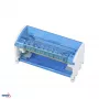 SCHELINGER Verteilerblock 22 Klemmen 2x11 (7x5,3mm + 2x7,5mm + 2x9mm)