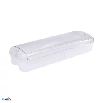 LUXMENA GALER 3H 3.5W IP65 Notleuchte zur Aufputzmontage mit Piktogrammset