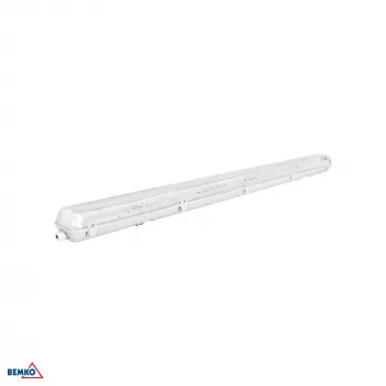BEMKO Hermetic Luminaire EMPTY 120cm 2x36W IP65