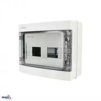 SCHELINGER A80-RHN-IP65-NPE-12P Aufputz-Hermetikverteiler IP65 12N+12PE 1x12P