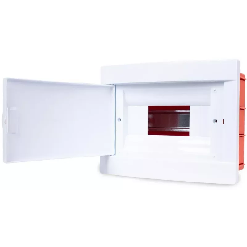 ADELID RM-PT-08P Unterputz-Verteiler 8 Module, Weiß