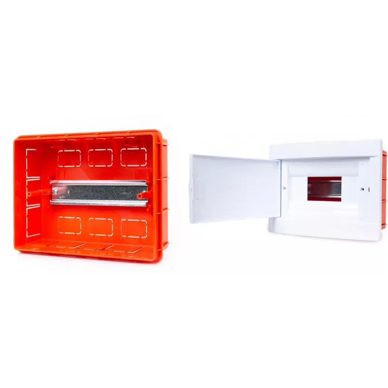 ADELID RM-PT-08P Unterputz-Verteiler 8 Module, Weiß