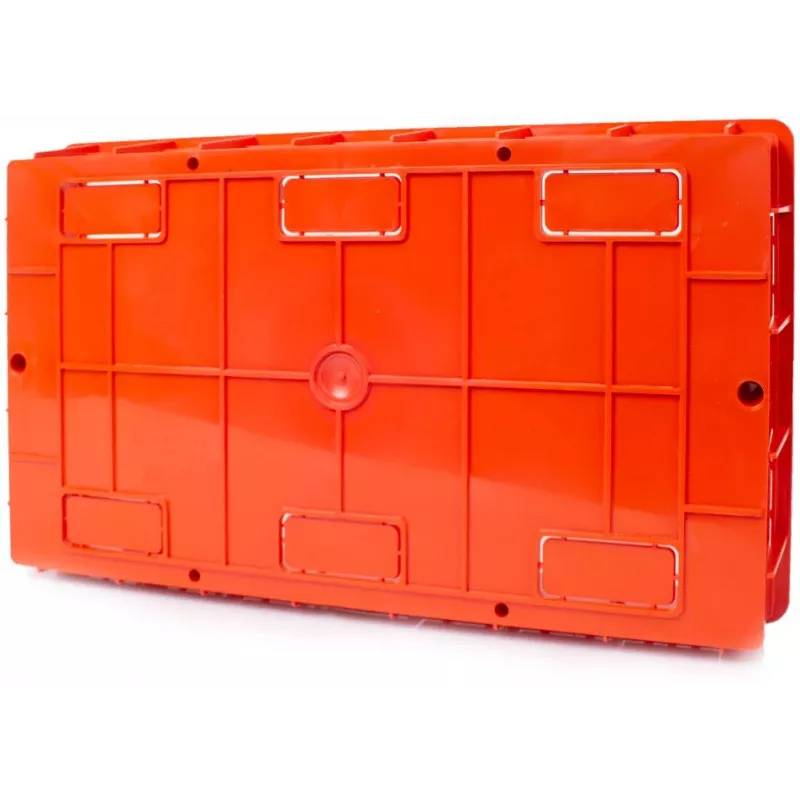 ADELID RM-PT-18P Unterputz-Verteiler 18 Module 2x9 Transparente Rauchglastür