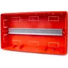 ADELID RM-PT-18P Unterputz-Verteiler 18 Module 2x9 Transparente Rauchglastür