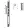 SCOT ES-S12DC-RS PROFI Symmetrischer reversibler Elektro-Türöffner mit Signalisierung, 12V DC