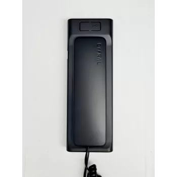 CYFRAL Baltic 5P Schwarz 4,5,6-Draht Audio-Gegensprech-Hörer