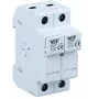 VCX CF PV32 2P 2-polige Sicherungsunterlage 32A 1000V DC für 10x38mm Sicherung, Hutschienenmontage, Schraubanschluss, Photovoltaik