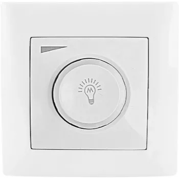 VCX WESA LC 36A LED Rotary Dimmer 200/600W Weiß