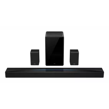 TCL Q85H PRO 5.1.2-Kanal Soundbar mit kabellosem Subwoofer, 660W, Dolby Atmos, DTS:X, Bluetooth 5.3, Wi-Fi, HDMI 2.1 eARC, AI Sonic Adaptation
