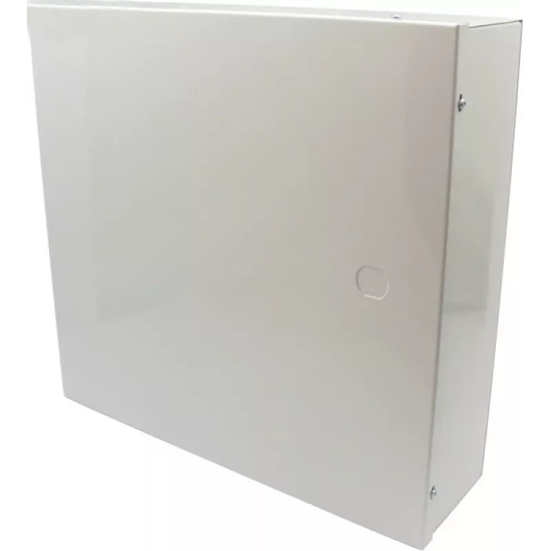 Pulsar AWO000PU Universelles Metallgehäuse, Weiß (RAL 9003), Wandmontage, 17Ah Batterieunterstützung