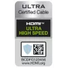 CONOTECH NS-015 2.1 8K HDMI-Kabel 1,5m Ultra High Speed 48Gbps Schwarz