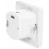 ORNO OR-CR-205 PIR-Bewegungsmelder, 360°, 6 m, 230 V, Weiß, Deckenunterputzmontage