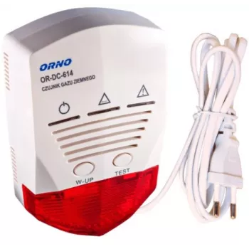 ORNO OR-DC-614 Erdgasdetektor (Methan, CNG, LNG) 230V
