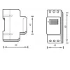 ORNO OR-PRE-414 Digitale Zeitschaltuhr, DIN-Schiene, 230V AC, 16A, 1 Kanal