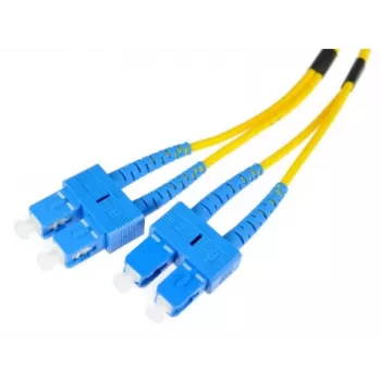 OPTIX Singlemode Duplex SC/UPC auf SC/UPC Glasfaser-Patchkabel 2m