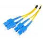 OPTIX Singlemode Duplex SC/UPC auf SC/UPC Glasfaser-Patchkabel 2m