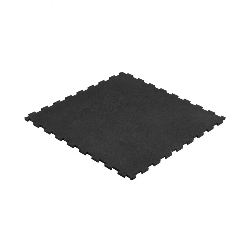REBEL Bodenbelag Puzzle Matte 1m 20mm Schwarz