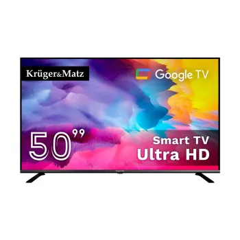 Kruger&Matz 50 Zoll 4K UHD DLED Google TV Smart TV DVB-T2/T/C H.265 HEVC