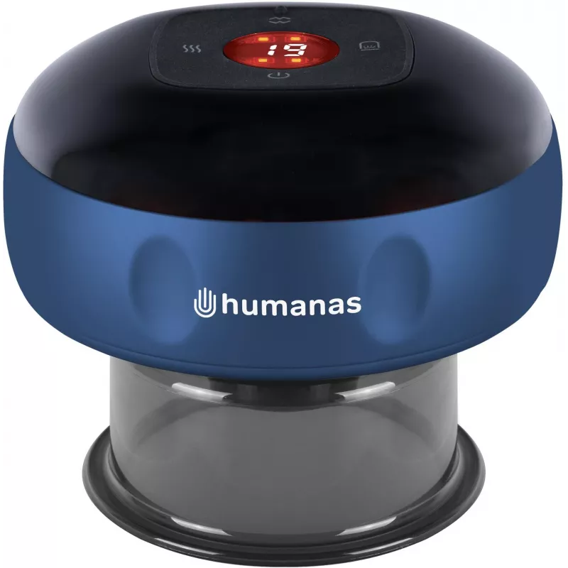 Humanas BB01 Plus Elektronischer Schröpfmassagegerät - Blau