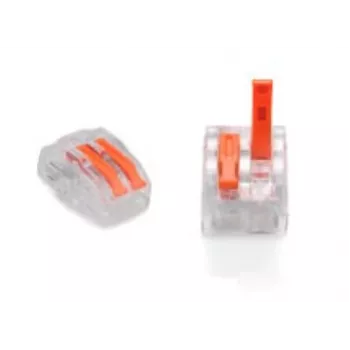 TRYTYT PC-232 Hebel-Spleißverbinder 2-polig 0,2-4,0mm² 50 Stück