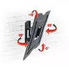 OPTICUM TV Mount AX FLEXI 13-42 inch Full-Motion Wandhalterung Schwarz