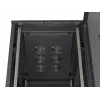 LANBERG 19 inch 27U Stand-Rack-Schrank 600x1000mm Schwarz mit perforierter Tür (Flat Pack)
