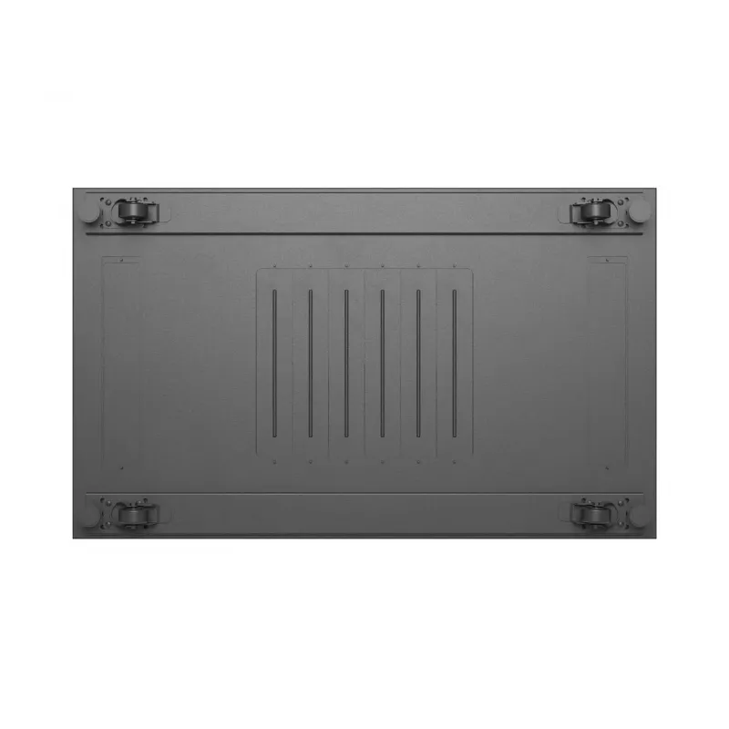 LANBERG 19 inch 27U Stand-Rack-Schrank 600x1000mm Schwarz mit perforierter Tür (Flat Pack)