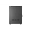 LANBERG 19 inch 27U Stand-Rack-Schrank 600x1000mm Schwarz mit perforierter Tür (Flat Pack)