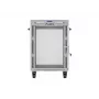 Lanberg FF01-6615-23SL Freestanding 19 Zoll Rack-Schrank 15U 600x600 Grau Perforierte Tür LCD Flat Pack