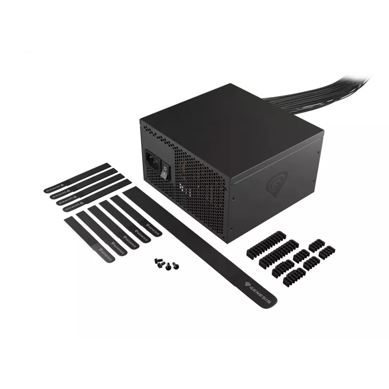 Genesis Nihon 650NM Black 650W 80+ Bronze ATX 3.1 Netzteil