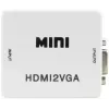 PULSAR HDMI-zu-VGA-Konverter mit Audio - Schwarz